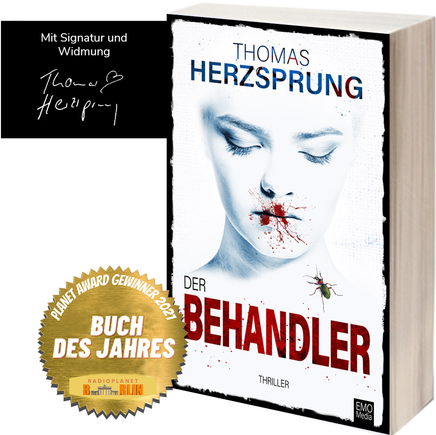 Der Behandler – Signiertes Taschenbuch